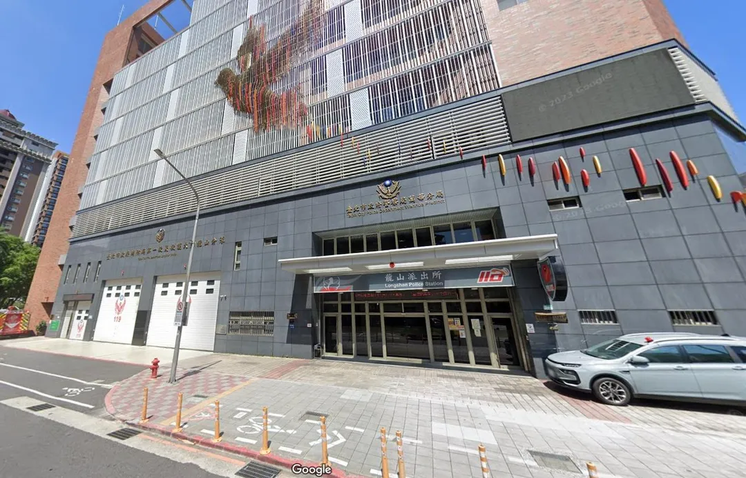台北市萬華警分局。（圖／翻攝自Google map）