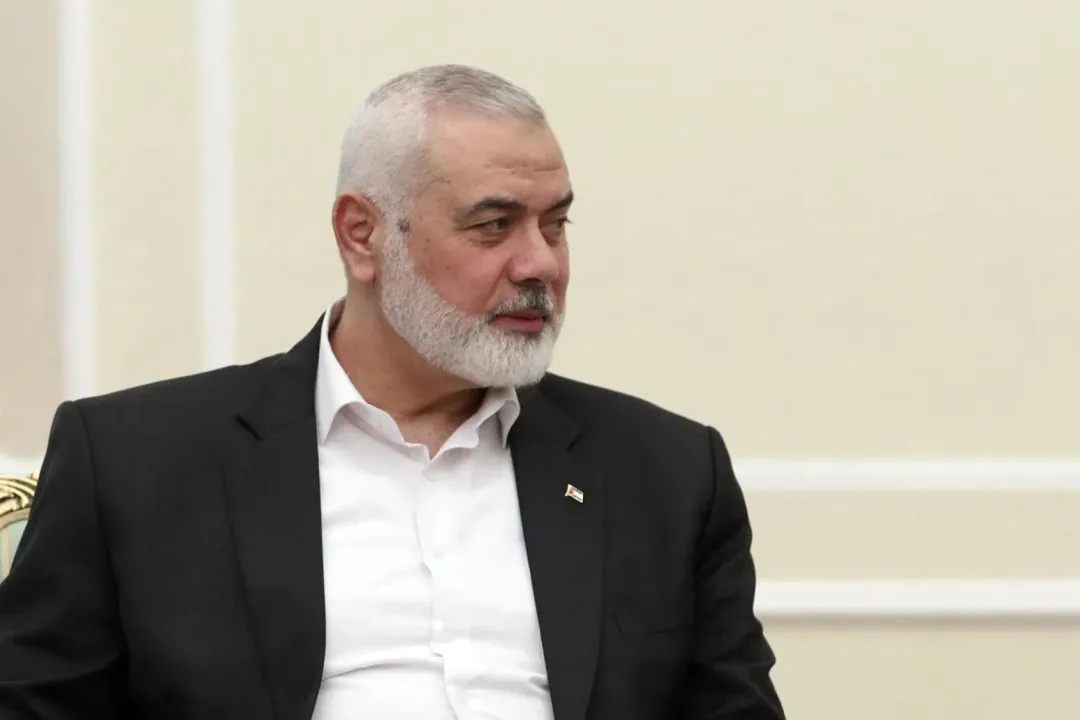 巴勒斯坦組織「哈瑪斯」領袖哈尼雅(Ismail Haniyeh)在伊朗遇刺身亡。(圖/美聯社)