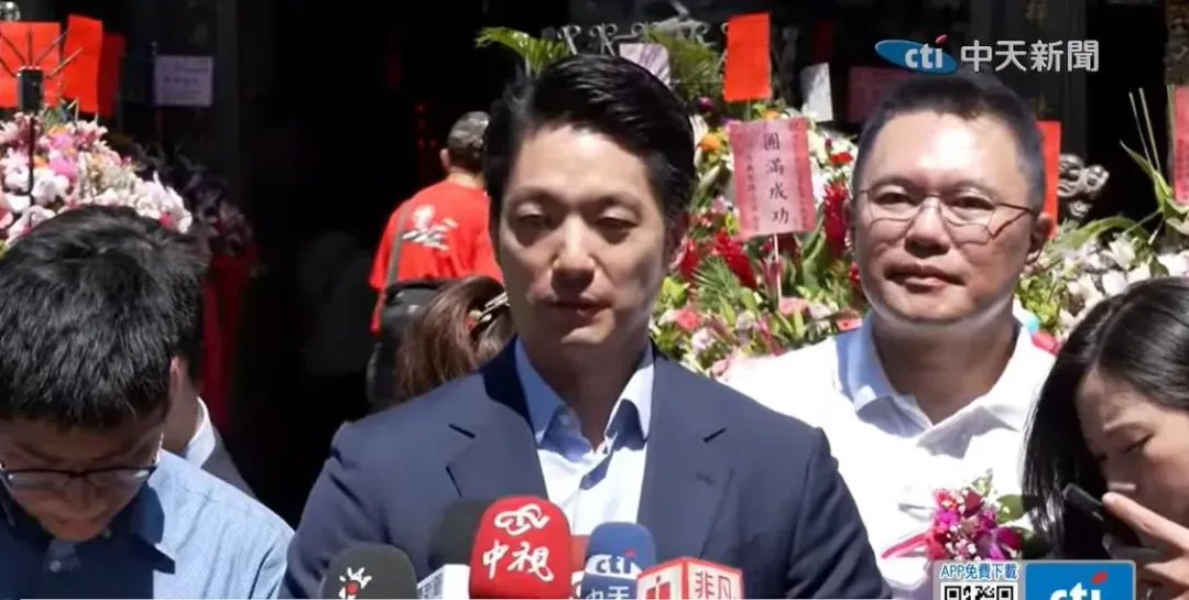 台北市長蔣萬安今日證實立法院長韓國瑜的確有主動聯繫希望今年國慶晚會可以在大巨蛋舉辦。(圖/中天新聞)