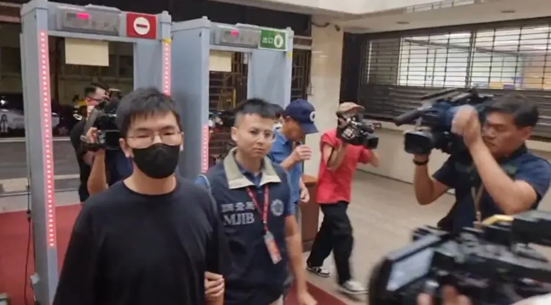 台北地檢署指揮調查局追查氣象署300萬元招標圖利案。(圖/中天新聞)