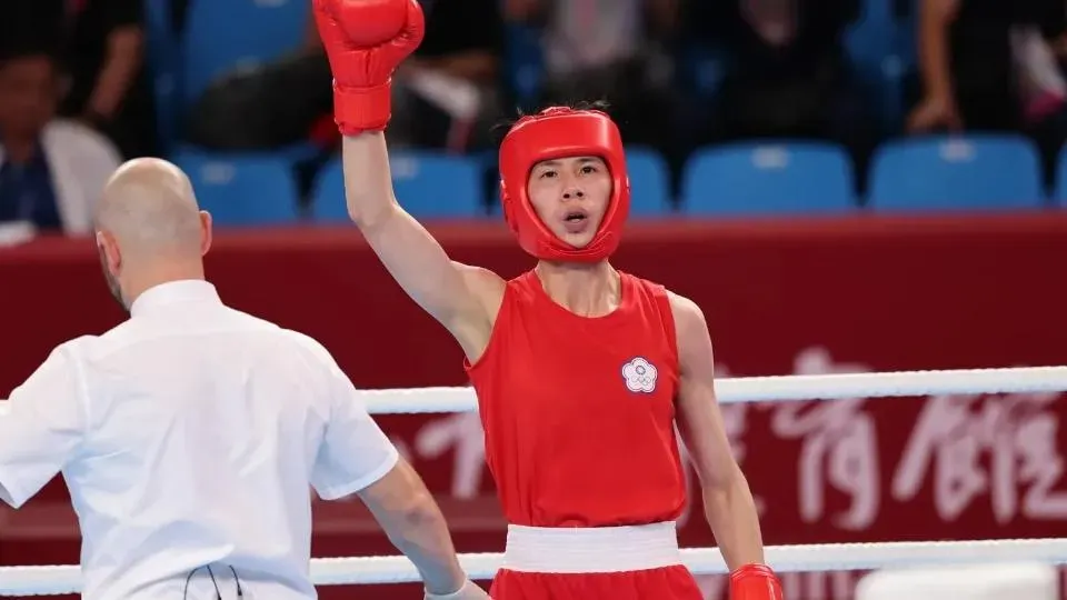 台灣拳擊選手林郁婷捲入性別爭議。（資料照／中華奧會）