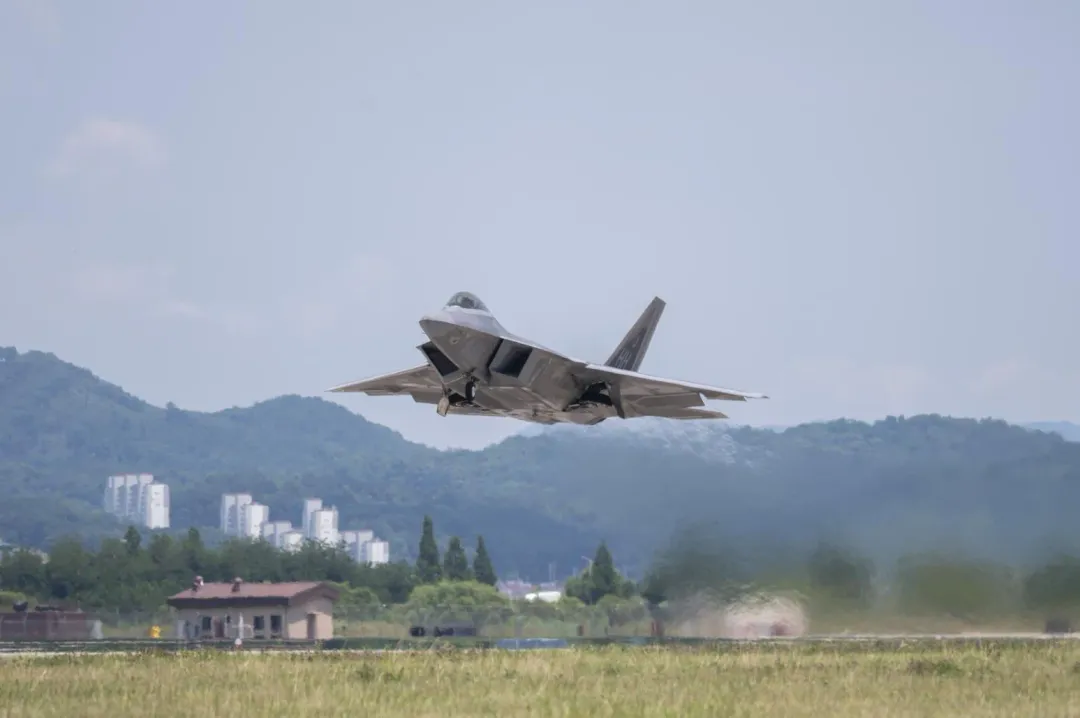 F-22戰鬥機。（圖／美聯社）