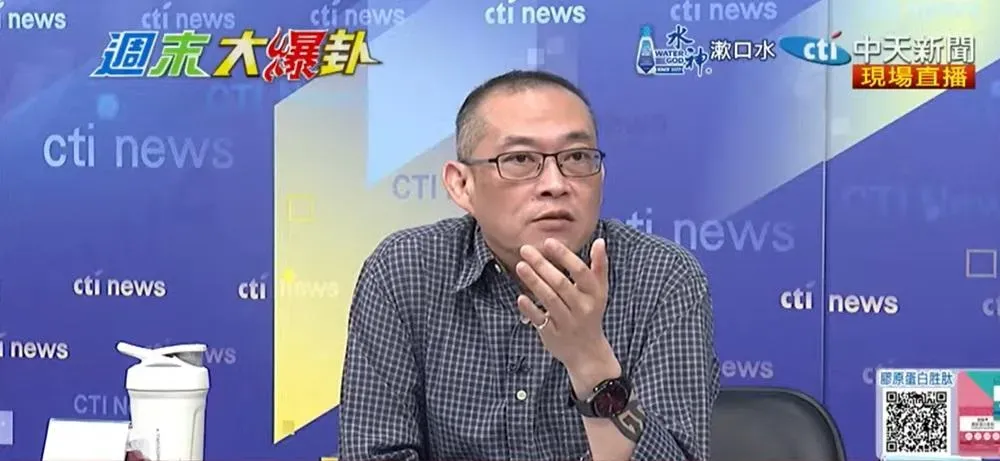 資深媒體人康仁俊認為柯文哲是因為政治性格強烈支持著才走到現在。（圖／中天新聞）