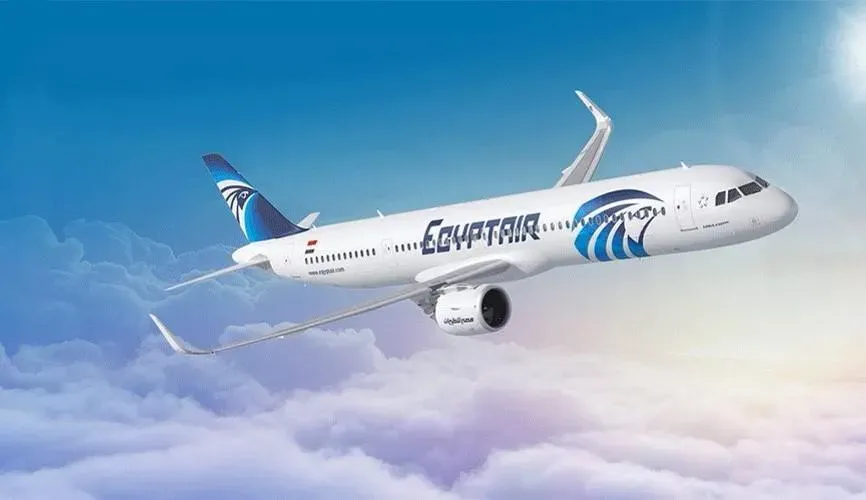 埃及航空。(圖/翻攝自X EGYPTAIR)