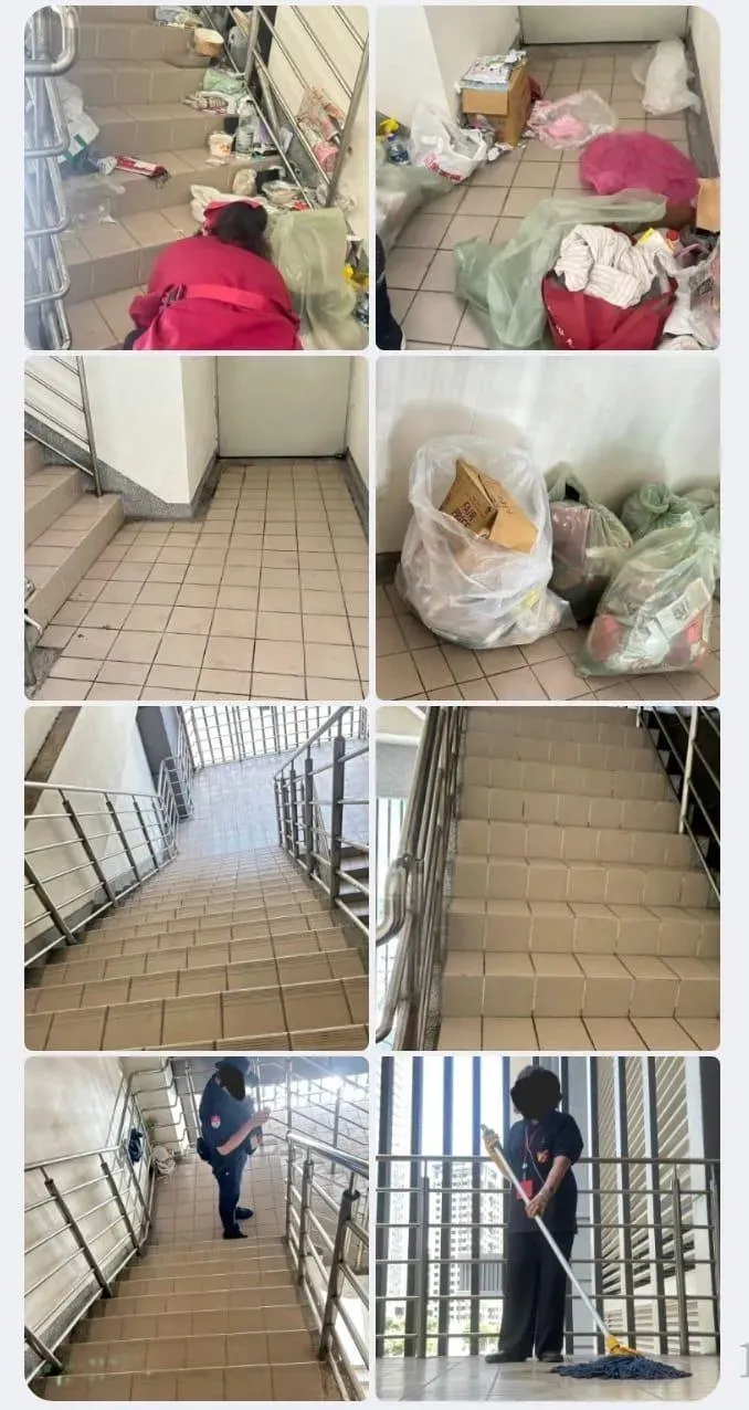 相關單位派員清理。（圖／林口大家庭LinKou-Family FB）