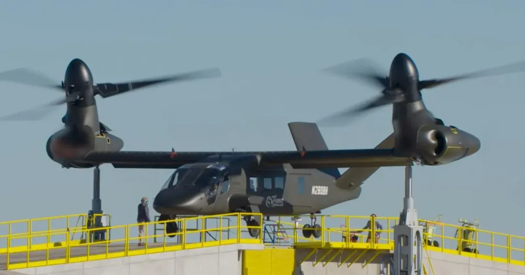 V-280技術展示機地面測試。(圖/貝爾公司)