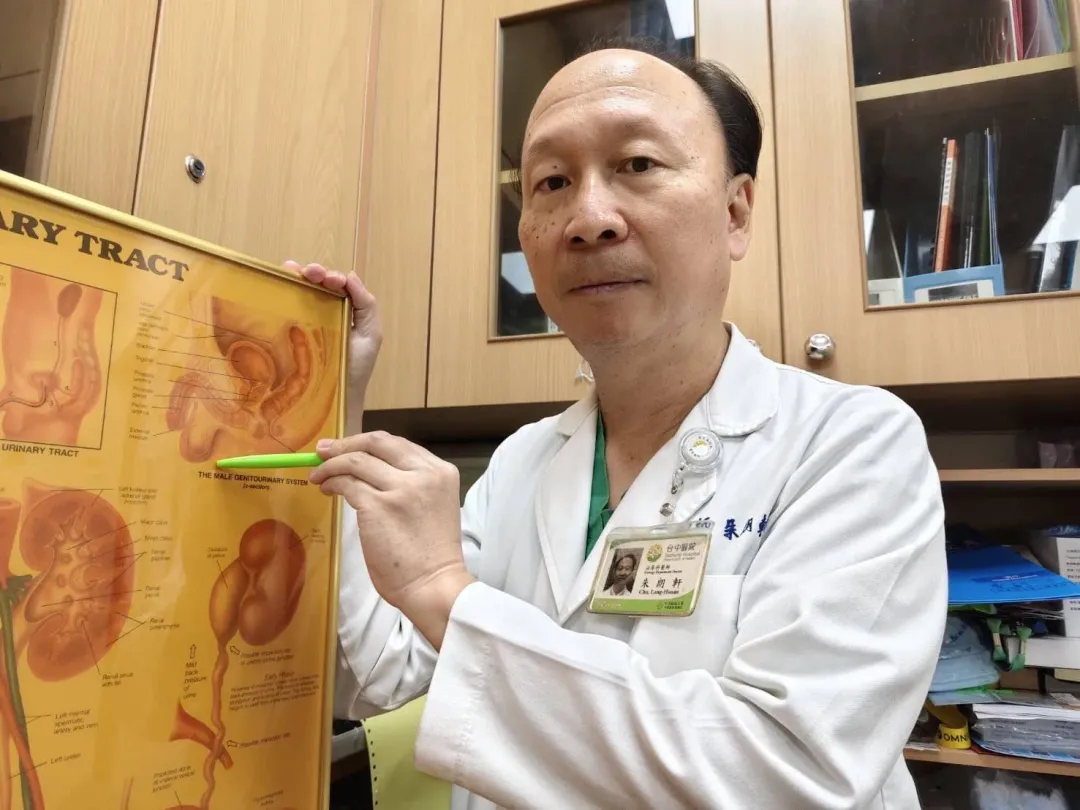 臺中醫院泌尿科主任朱朗軒。（圖／台中醫院提供）