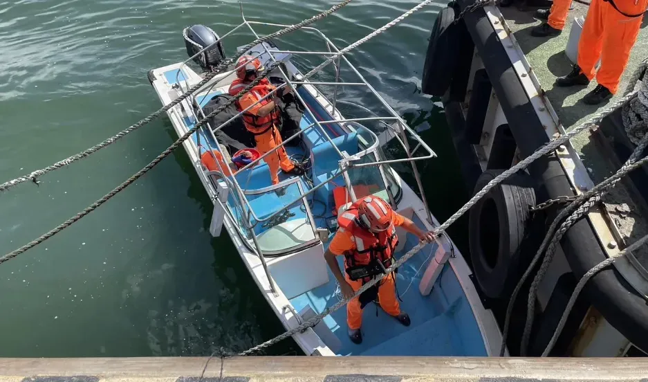 淡水河6月遭大陸籍阮男駕駛快艇闖入。(資料照)