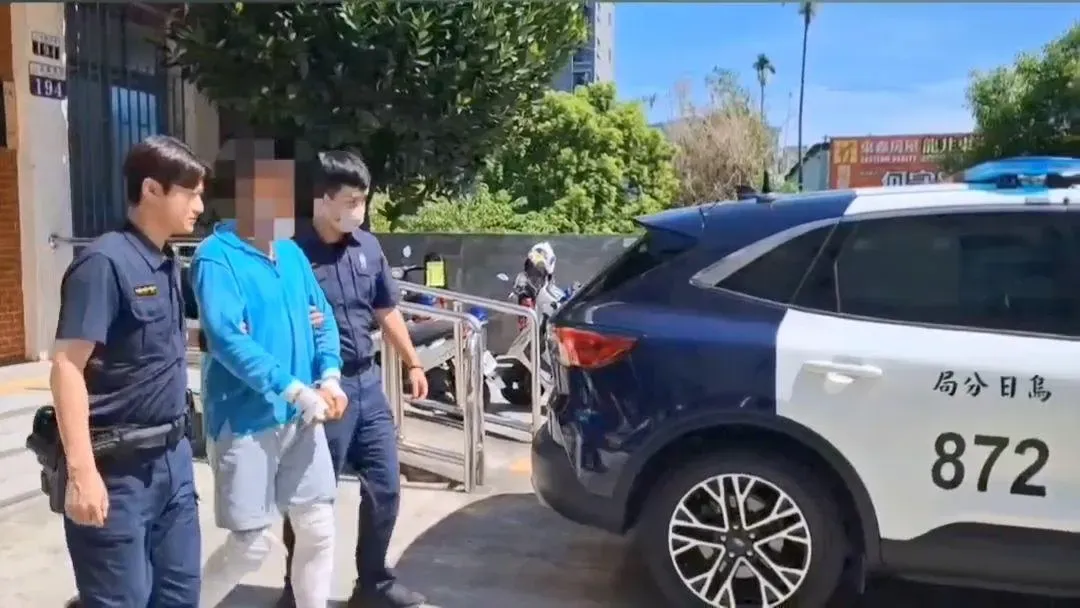 全案詢後移請台中地檢署偵辦。（圖／翻攝畫面）