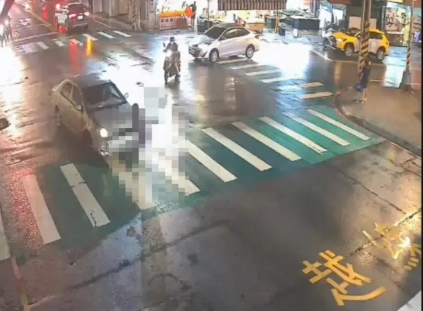 當事人經呼氣酒測值為零。（圖／翻攝畫面）
