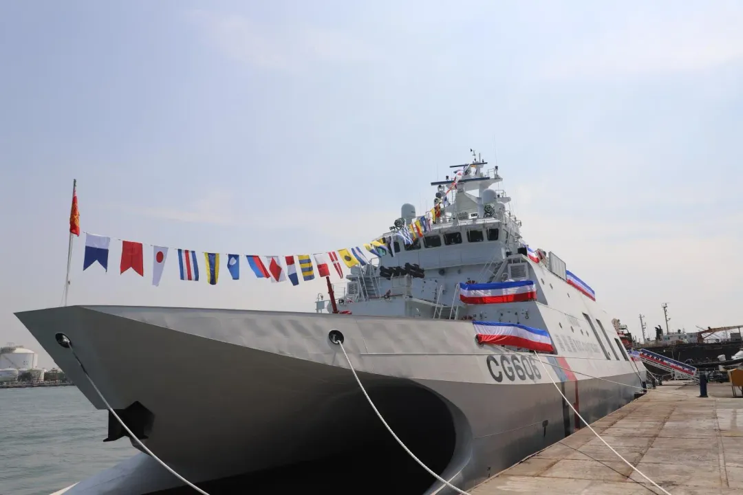 八里號海巡艦。(圖/海巡署)
