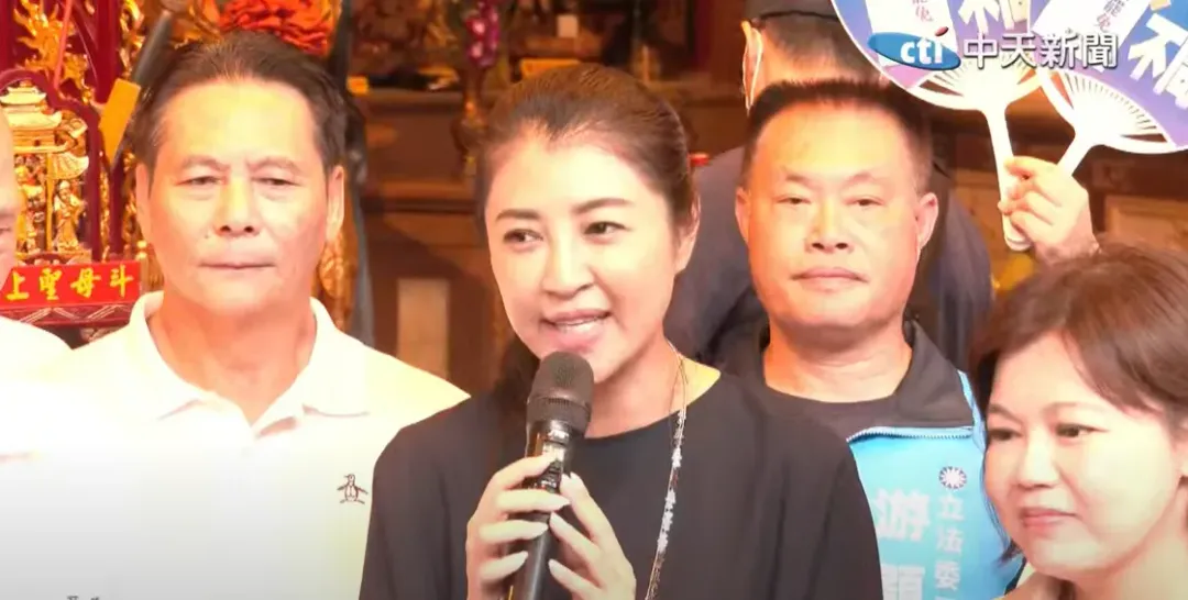國民黨籍南投縣長許淑華。（圖／中天新聞）