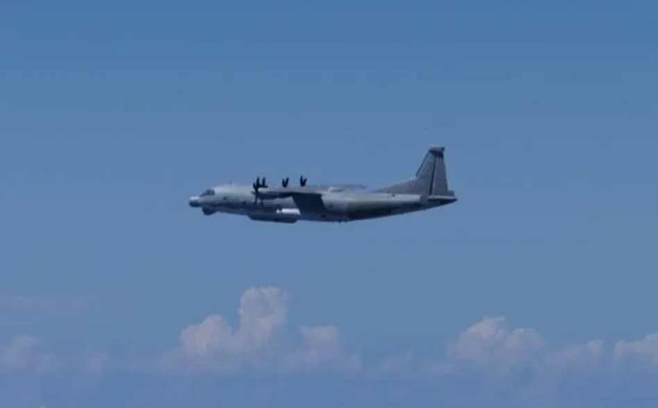 26日上午大陸軍機「運-9」入侵日本領空(圖/翻攝日本防衛省網站)