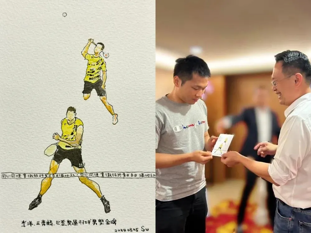 不少網友看到蘇俊賓的插畫都形容他是被政治耽誤的插畫家。（圖／蘇俊賓臉書）