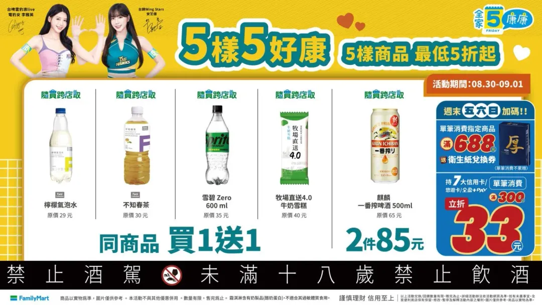 全家康康5優惠。（圖／業者提供）