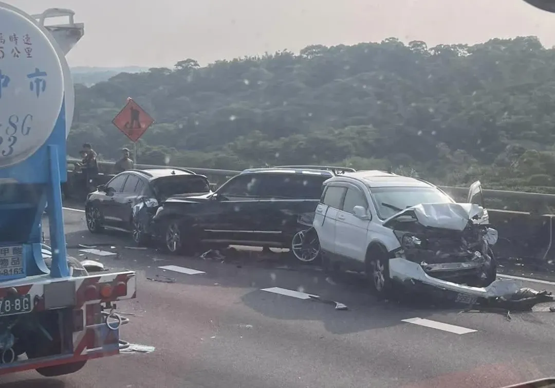 車禍現場。（圖／記者爆料網）