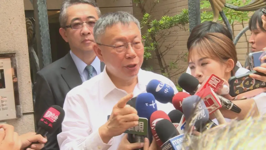 民眾黨主席柯文哲。（圖/中天新聞）