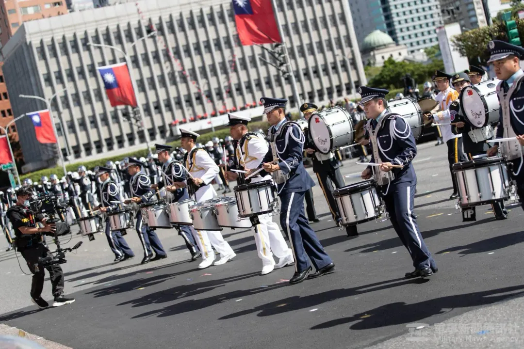 110年國慶三軍樂隊。(圖/軍聞社)