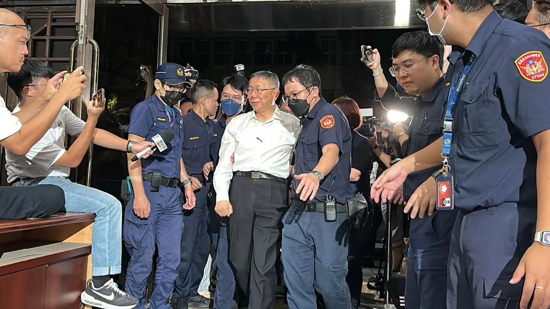 民眾黨前主席柯文哲。 （資料照／中天新聞）