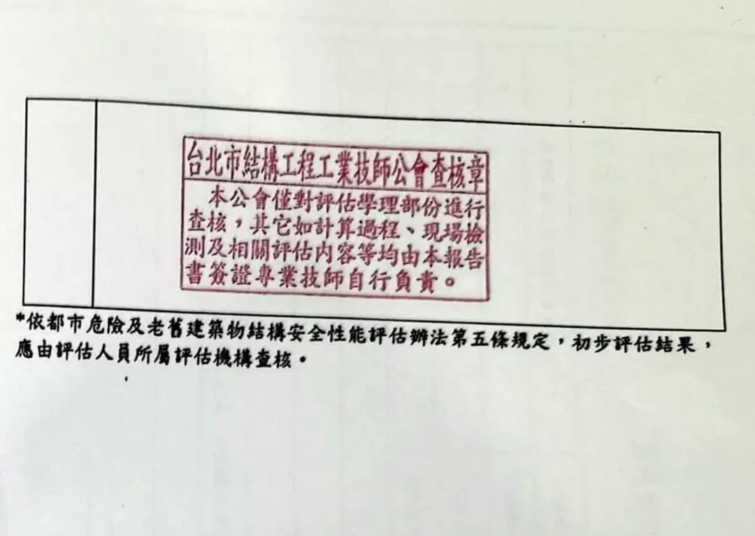 技師公會不為報告背書，報告是否有問題？（圖／翻攝自「台灣喵喵」Threads）