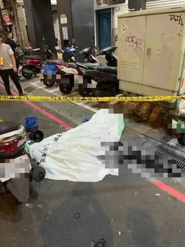 警消獲報後趕抵現場發現黃男已經當場身亡。（圖／翻攝畫面）