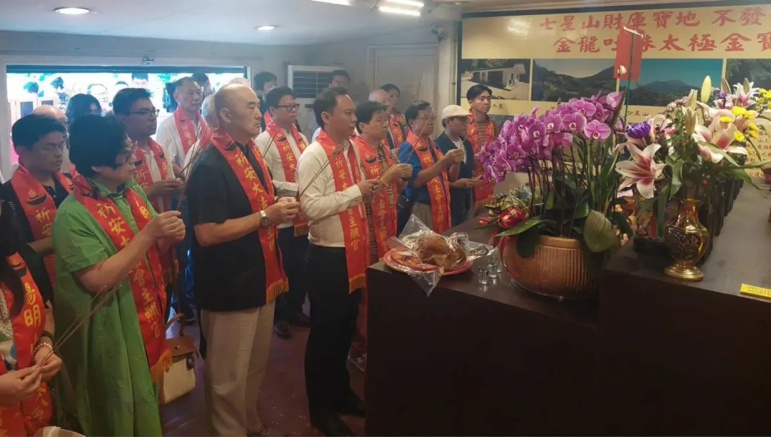 政商界人士出席姜太公祝壽大典,儀式隆重莊嚴。(圖/業者提供)