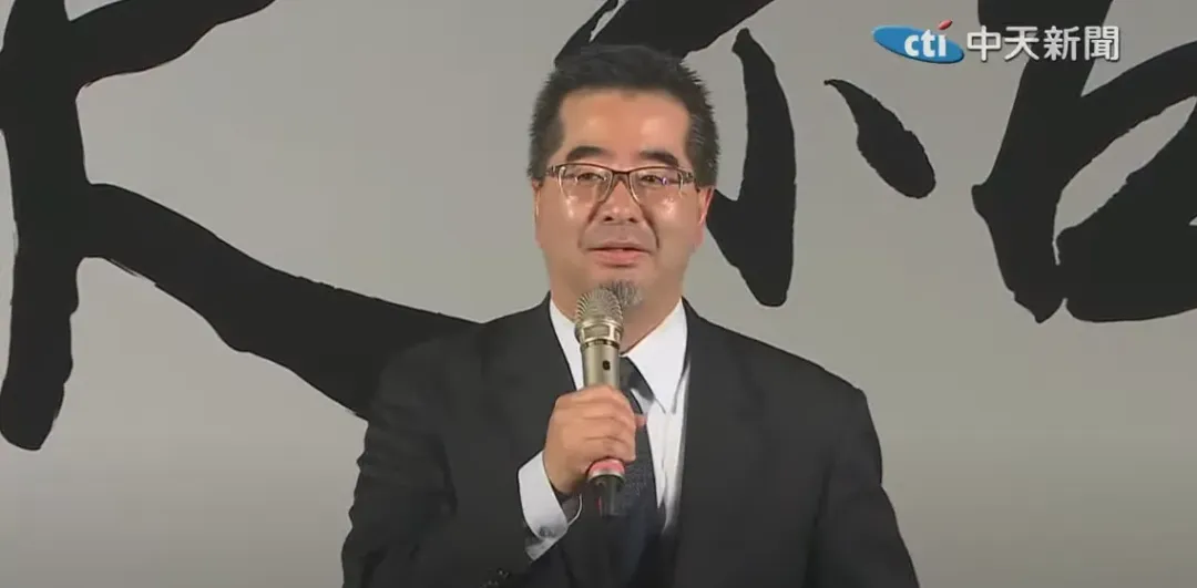 馬英九基金會執行長蕭旭岑。(圖/中天新聞)