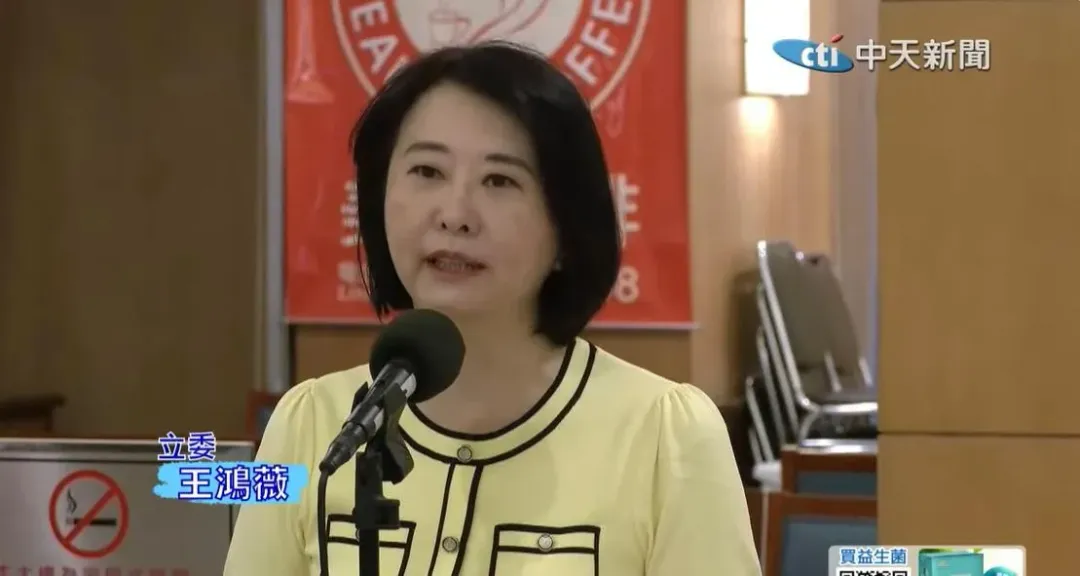 國民黨立委王鴻薇。（圖／中天新聞）