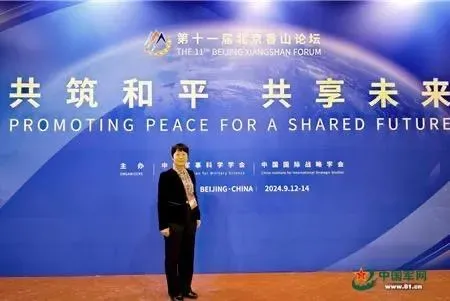 大陸軍事科學院研究員李抒音 (圖/翻攝中國軍網)