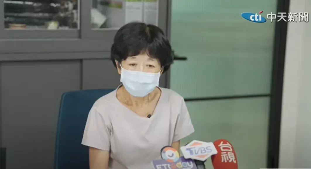 柯文哲的妻子陳佩琪。(圖/中天新聞)