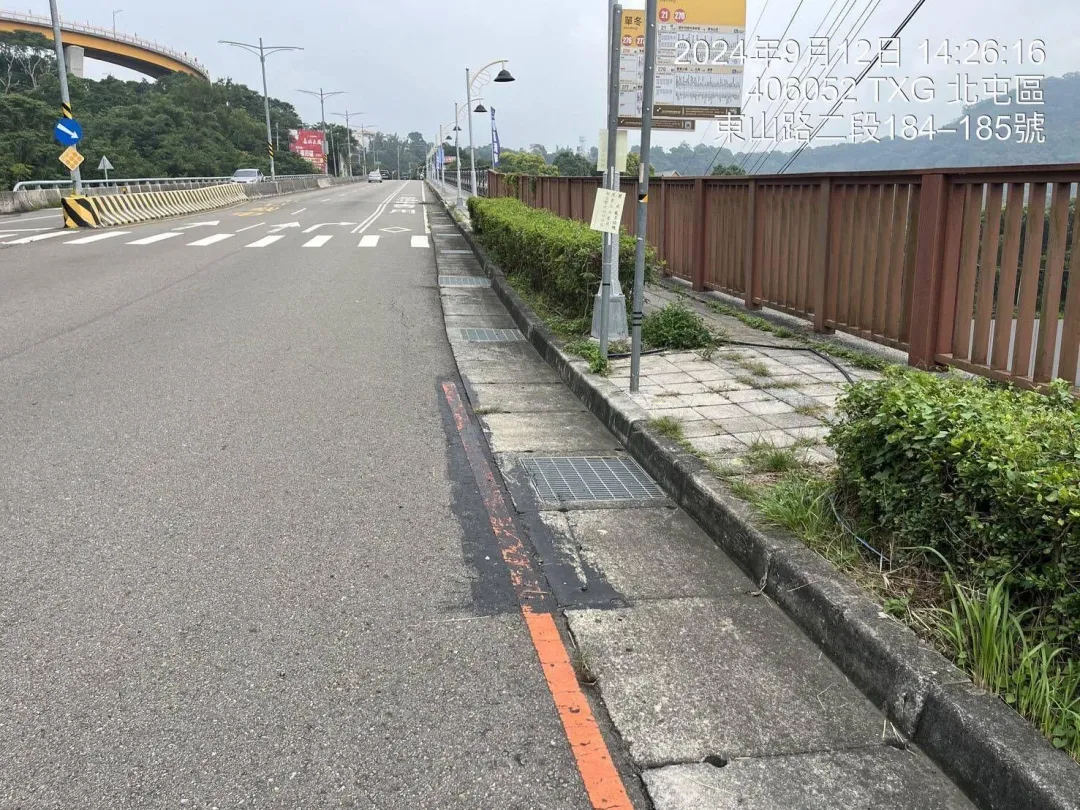 台中市環保局獲報後加強巡檢環境清潔，偕里長加強宣導垃圾不落地。（圖／台中市政府環保局提供）
