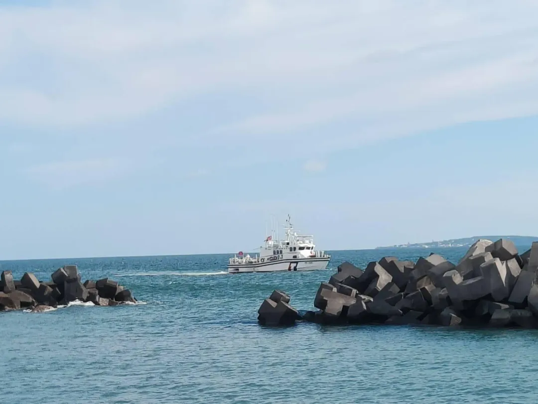 海巡搜救。（圖／翻攝畫面）