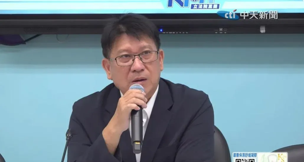 國民黨立院黨團書記長林思銘表示未來藍白在立院合作不受影響。(圖/中天新聞)