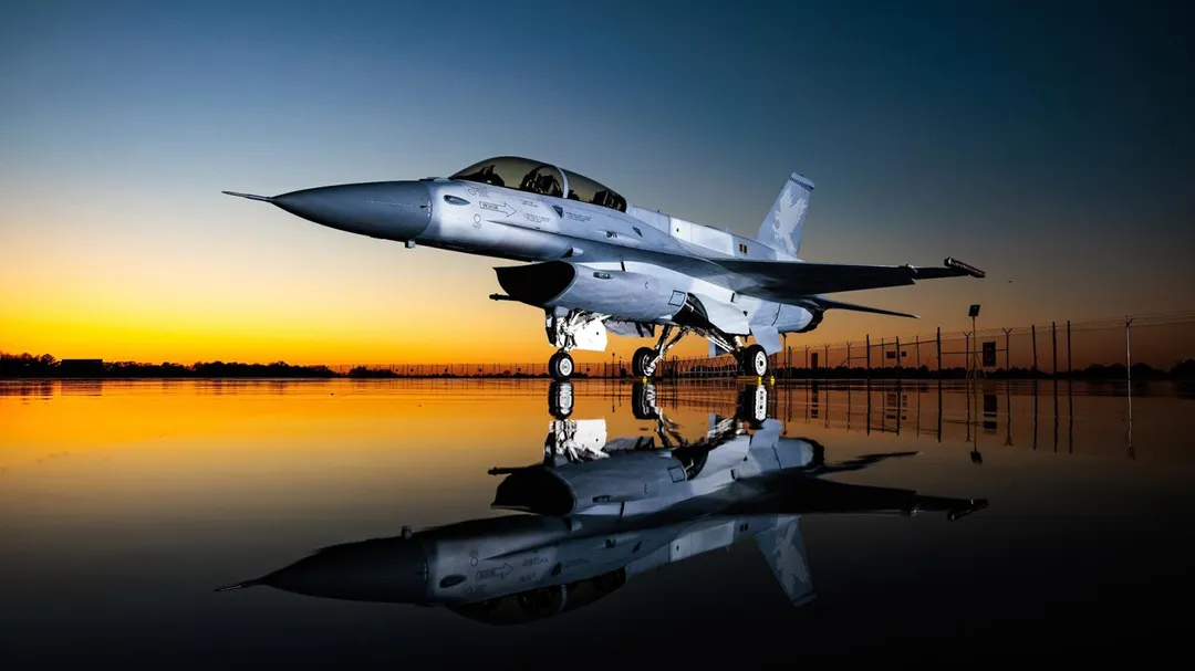 F-16 Block 70 戰機。(圖/翻攝自洛馬公司網頁)