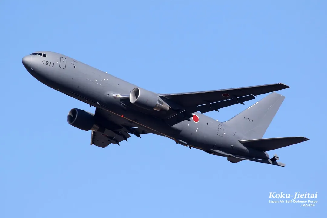 空自KC-46A加油機。(圖/航空自衛隊)
