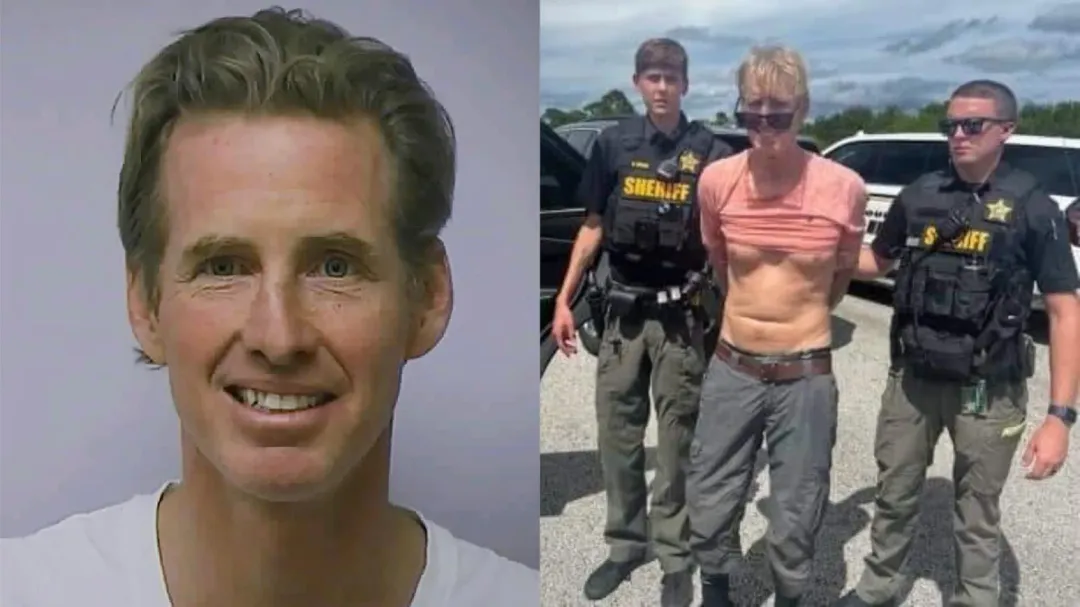 意圖暗殺川普嫌犯勞斯(Ryan Wesley Routh)被捕畫面(圖/美聯社、FB@courtesy Martin County Sheriffs Office)