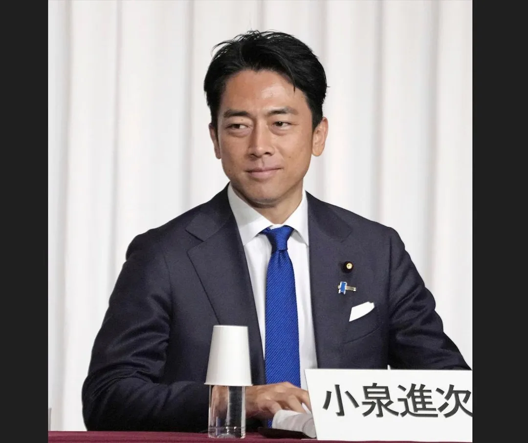 小泉進次郎。（圖／美聯社）