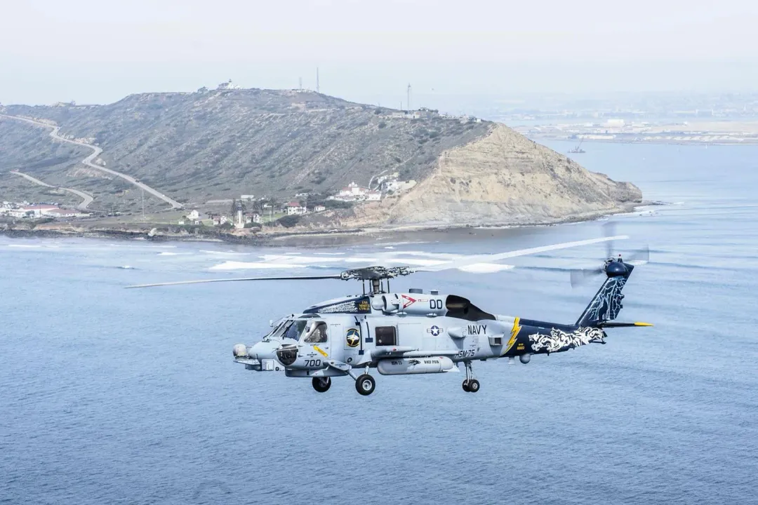 海軍希望採購MH-60R取代老舊反潛直升機；圖為美軍MH-60R。(圖/美國海軍)