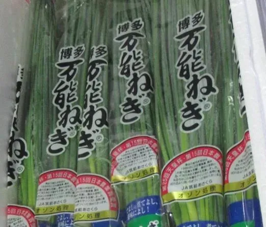其中由「豊漁貿易有限公司」自日本輸入的「蔥」，2批皆被檢出殘留農藥。