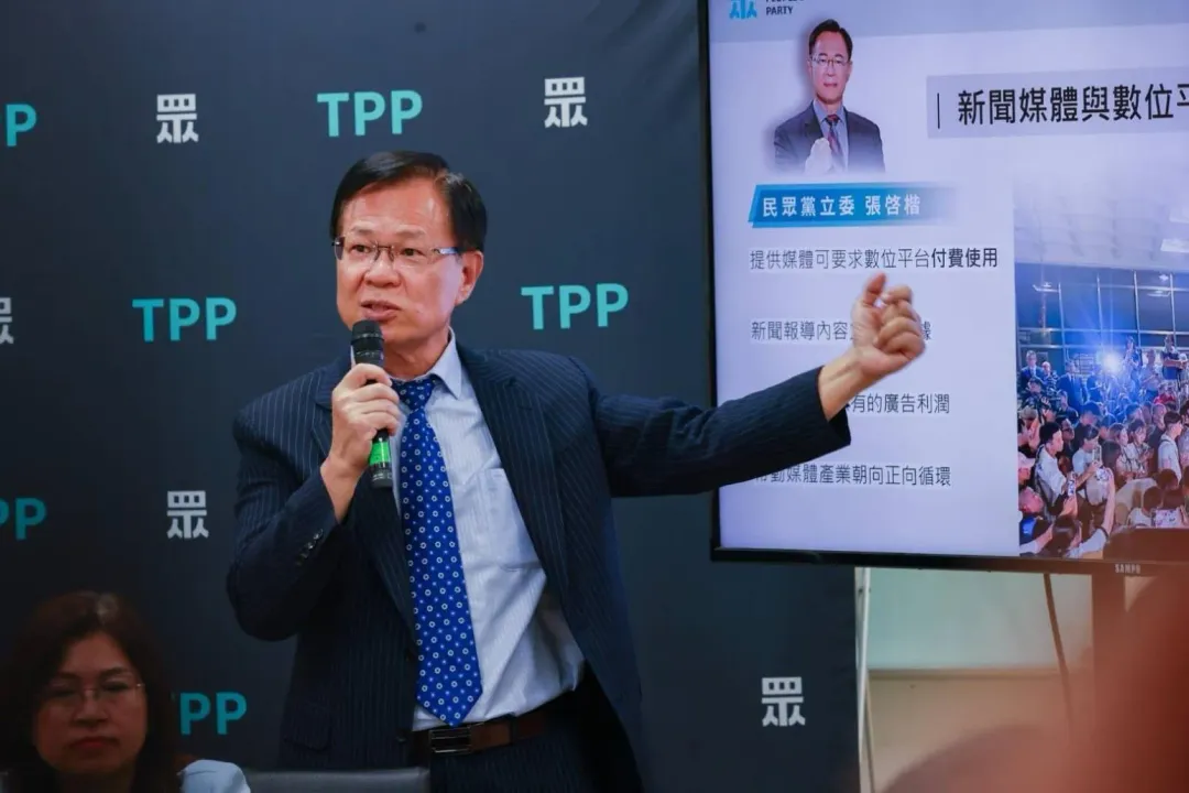 立院進口雞蛋調查專案招集人的張啟楷。(圖/張啟楷辦公室提供)