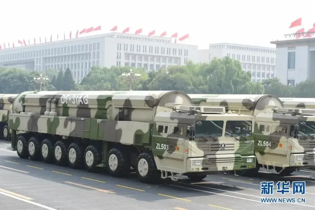 東風31AG是東風31系列改進型洲際彈道導彈。（圖／翻攝新華網）