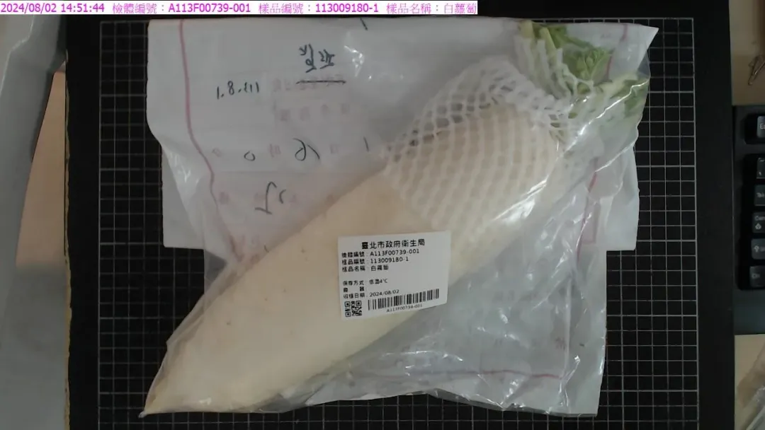 白蘿蔔。