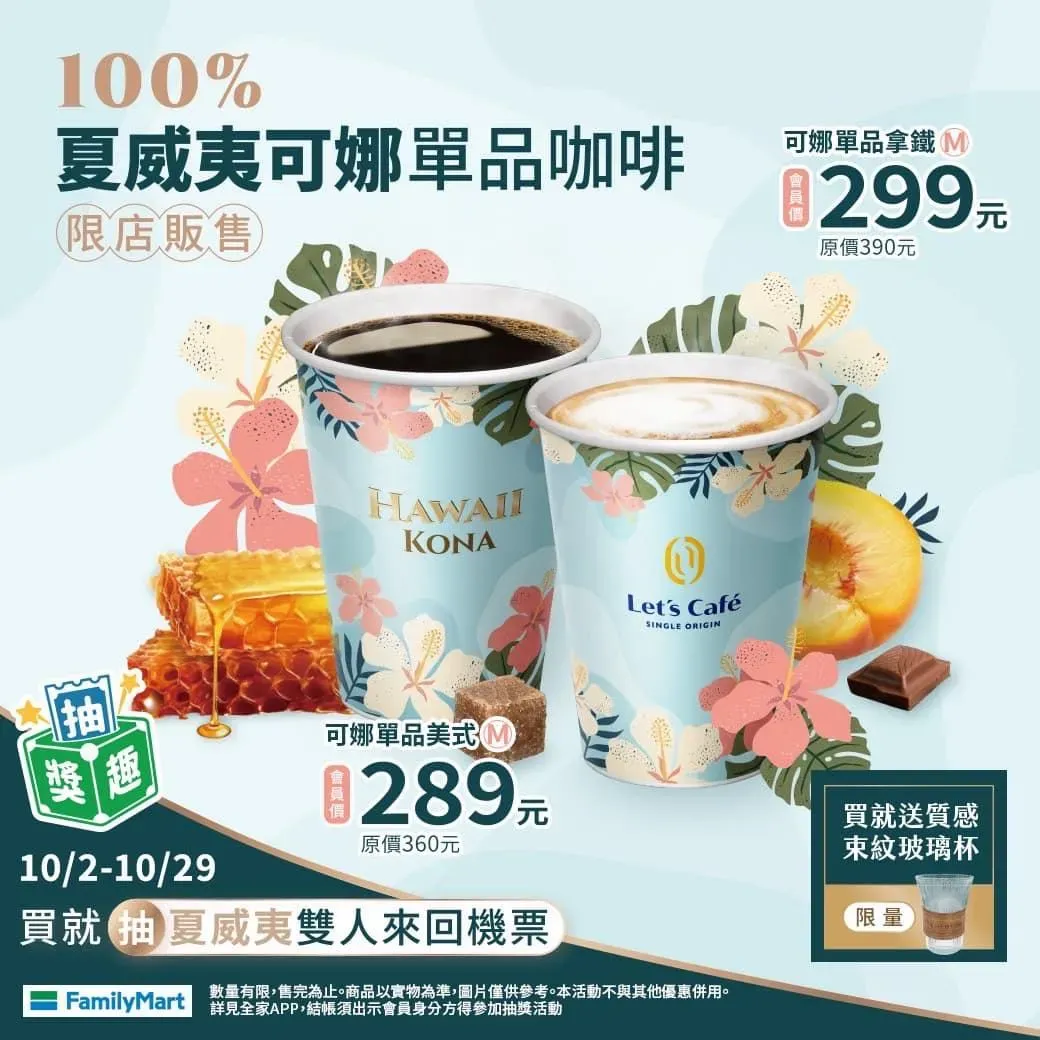 買咖啡就可以抽機票。（圖／業者提供）