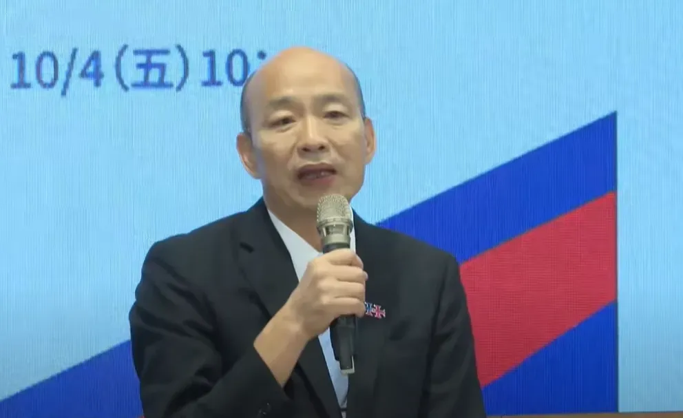 國慶慶籌會主委韓國瑜。(圖/中天新聞)