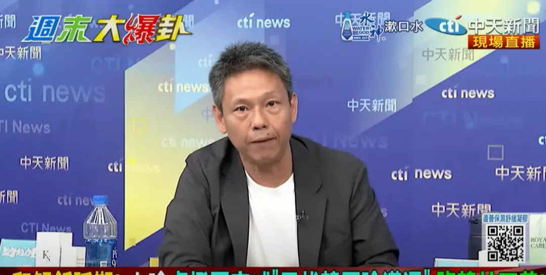資深媒體人謝寒冰。（圖／中天新聞）