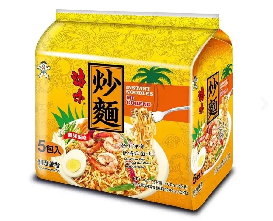 江振誠透露自己最愛的泡麵為「旺旺浪味炒麵」。(圖/取自旺旺官方旗艦店官網)