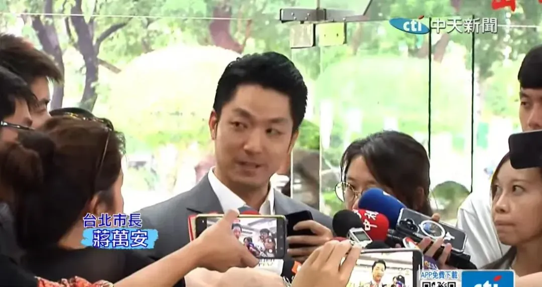 台北市長蔣萬安今日到市議會進行施政報告和接受備質詢。（圖／中天新聞）