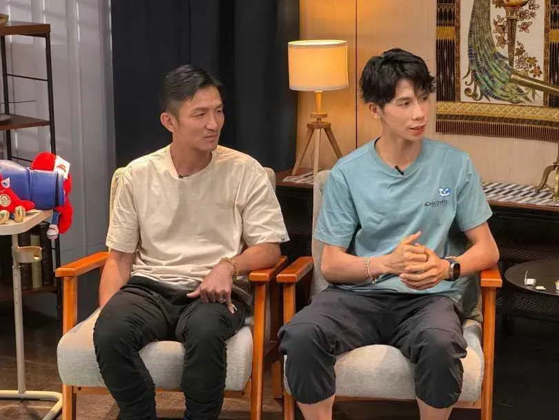 曾自強與林郁婷。（圖／LINE TODAY提供）