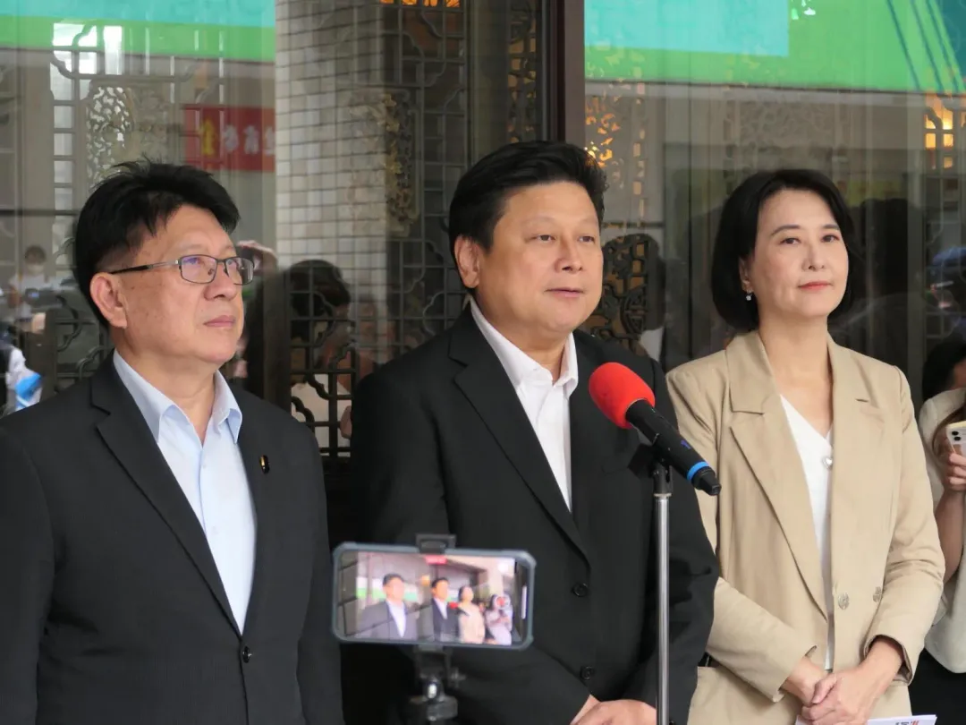 針對綠委徹夜守議場門口欲阻擋《選罷法》修法,國民黨團總召傅崐萁表示沒有要處理。(資料照/中天新聞)