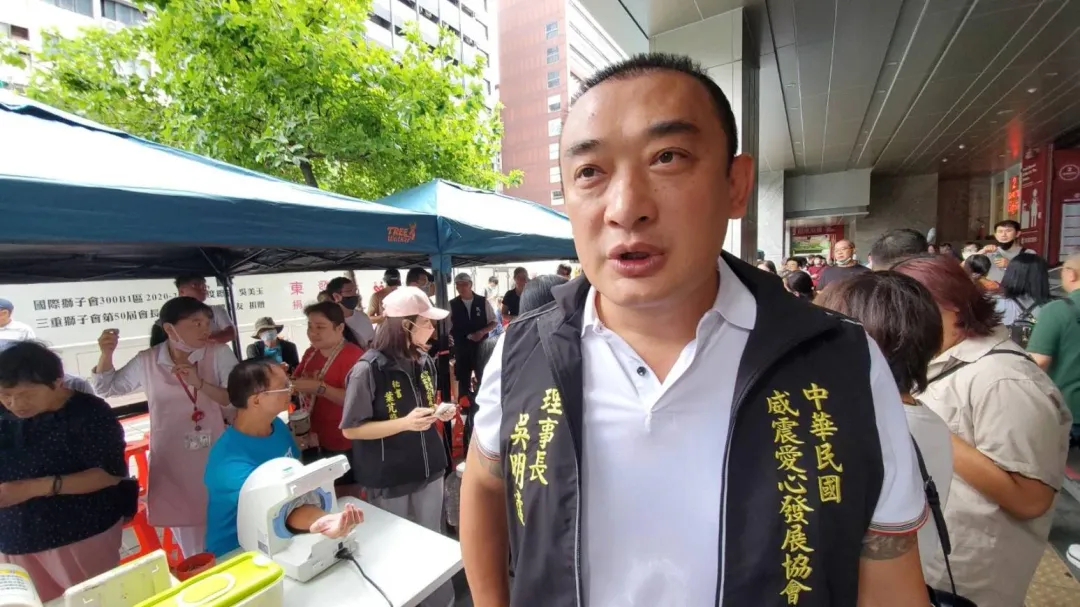 威震集團前董事長吳明達 。(圖/翻攝畫面)